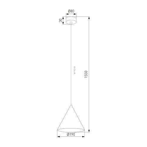 картинка TK Lighting Подвесной светильник 10073 Cono