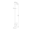 картинка Elektrostandard Esthetic Magnetic Декоративная стойка двойная 606 мм 85150/00