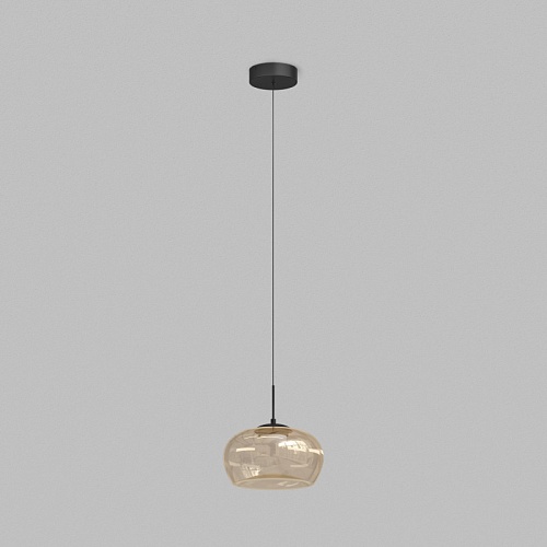 картинка Denkirs Подвесной светильник FLOA DK6742-BK+AM