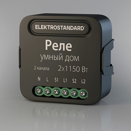 картинка Elektrostandard Умное двухканальное реле 76007/00