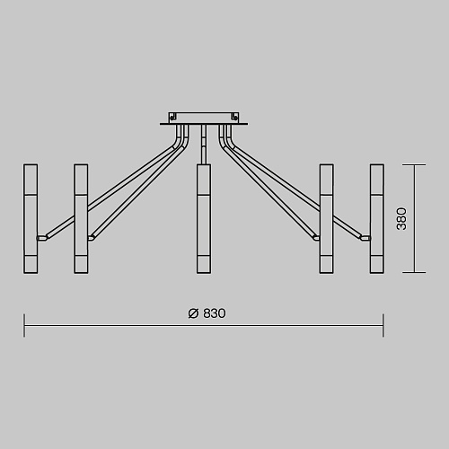 картинка Maytoni Потолочный светильник Виго / Vigo G9х16