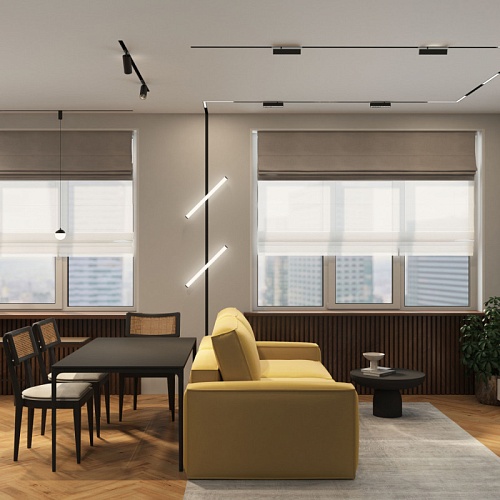 картинка Трековый светильник Denkirs DK8005-BK