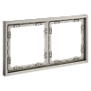 картинка Рамка пластиковая VOLTUM S70 на 2 поста, (кашемир)
