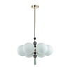 картинка ODEON LIGHT 5405/6 MODERN ODL_EX23 123 золотой/серый/зеленый/белый матовый металл/керамика/стекло Лю