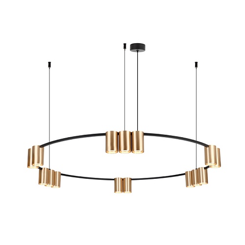 картинка Denkirs Подвесной светильник ORBIT DK4067-BK+SG