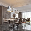 картинка TK Lighting Подвесной светильник с тканевым плафоном 534