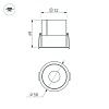 картинка Arlight Светильник Downlight  035464(1)