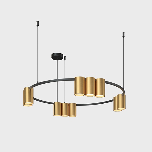 картинка Denkirs Подвесной светильник ORBIT DK4065-BK+SG