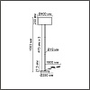 картинка LUMION 8251/2F MODERNI LN26 530  никель/серый, металл/текстиль Торшер Е27 2*60W 220V NIKKI