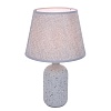 картинка LUMION 8216/1T CLASSI LN26 508 серый, керамика/текстиль Настольная лампа Е27 1*60W 220V FANNA