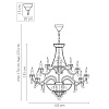 картинка Lightstar Люстра подвесная Classic  700511