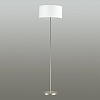 картинка LUMION 3745/2F MODERNI LN26 525 никель/белый, металл/текстиль Торшер E27 2*60W 220V NIKKI