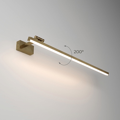 картинка Elektrostandard Светильник настенный светодиодный Acento латунь 40155/LED