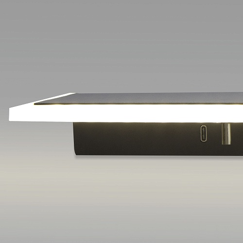 картинка Eurosvet Настенный светодиодный светильник 20127/1 LED черный