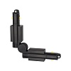 картинка NOVOTECH 135021 PORT NT19 073 черный Гибкий соединитель с токопроводом для однофазного трехжильного 