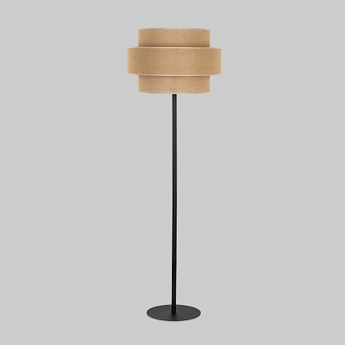 картинка TK Lighting Напольный светильник с тканевым абажуром 5405 Calisto