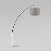 картинка TK Lighting Напольный светильник с тканевым абажуром 5487 Moby Gray