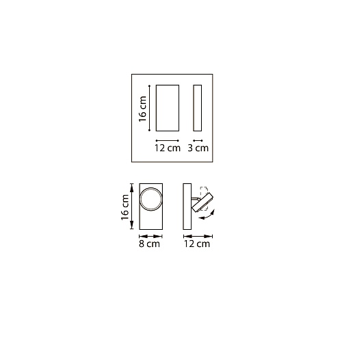 картинка Lightstar Бра Fico  740617