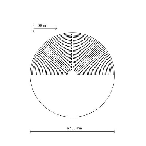 картинка TK Lighting Настенный светильник 11015 LUNAR WOOD