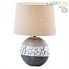 картинка LUMION 8119/1T COMFI LN26 489 серый, керамика/текстиль Настольная лампа E27 1*60W 220V AVALONA