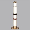 картинка ODEON LIGHT 5455/15TL L-VISION ODL_EX26 043 сатин.латунь/терракот/черный Настольная лампа LED 15W 40