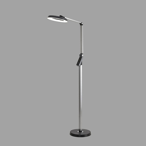 картинка LUMION 8332/15FL LEDIO LN26 458 темно-серый, металл/пластик Торшер LED 15W 3000/4000/6000K ССТ/димме