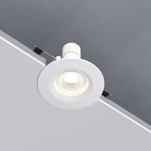 картинка Elektrostandard Светильник встраиваемый City GU10 белый 25054/01