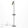 картинка ODEON LIGHT 4240/1F HIGHTECH ODL21 321 черн/зол/металл Напольн.св-ник c выкл, USB IP20 LED GU10 max 
