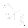 картинка Elektrostandard Звонок беспроводной 36M IP20 DBQ29M WL белый