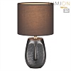 картинка LUMION 8147/1T MODERNI LN26 474 серый, керамика/текстиль Настольная лампа Е27 1*60W 220V AKIVI