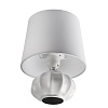 картинка LUMION 8145/1T MODERNI LN26 492 белый, керамика/текстиль Настольная лампа Е27 1*60W 220V HAMA