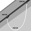 картинка NOVOTECH 359126 KONST NT23 088 черный Трековый однофазный двухжильный адаптер для светильников 35912