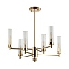 картинка LUMION 5274/6C CLASSI LN26 101 золотой Люстра потолочная E14 6*40W 220V KAMILLA
