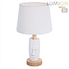 картинка LUMION 8210/1T MODERNI LN26 490 белый, керамика/текстиль Настольная лампа Е27 1*60W 220V VISIONA