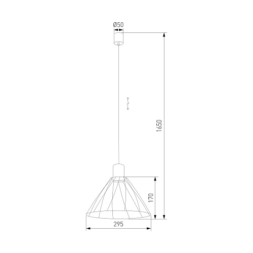 картинка TK Lighting Подвесной светильник 10160 Modesto