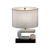 картинка ODEON LIGHT 5410/1TA MODERN ODL_EX23 115 черный матов./серый металл/полирезин/ткань Настольная лампа