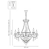 картинка Lightstar Люстра подвесная Classic  700294