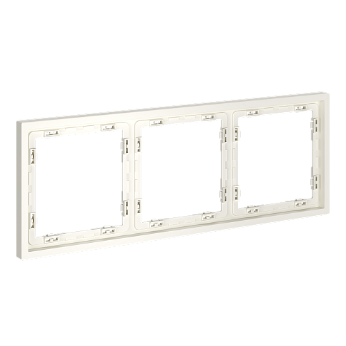 картинка Рамка пластиковая VOLTUM S70 на 3 пост, (хлопок)