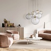 картинка TK Lighting Подвесной светильник со стеклянными плафонами 4608