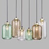 картинка TK Lighting Подвесной светильник со стеклянными плафонами 3328