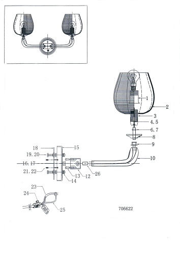 картинка Lightstar Бра Delta  706622