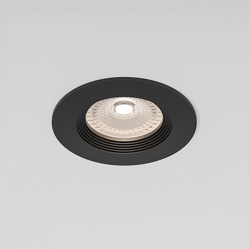 картинка Elektrostandard Светильник встраиваемый City GU10 черный 25054/01