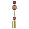 картинка ODEON LIGHT 5457/4TL MODERN ODL_EX26 051 светлая сатин.латунь/белый/бежевый/коричневый/металл/стекло