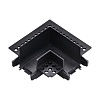 картинка NOVOTECH 135280 SHINO NT24 180 черный Соединитель «L» токопроводящий для шинопровода в ГКЛ (для арт.