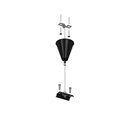 картинка Denkirs Подвесное крепление для трека  TR1105-BK