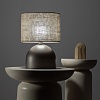 картинка TK Lighting Настольный светильник с тканевым плафоном 16195 Tami