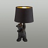 картинка LUMION 5662/1T MODERNI LN26 515 чёрный Настольная лампа E14 40W 220V BEAR