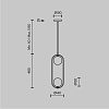 картинка Maytoni Подвесной светильник Круг / Ring G9х2