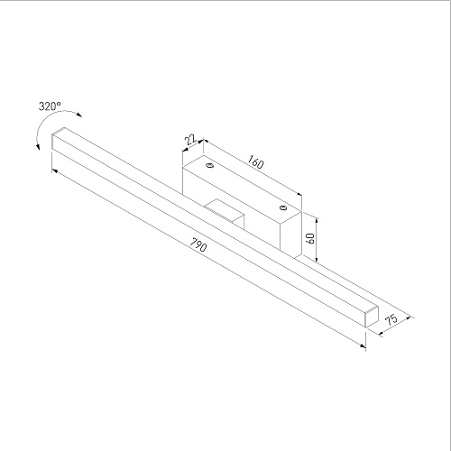 картинка Elektrostandard Светильник настенный светодиодный Rino белый 40157/LED