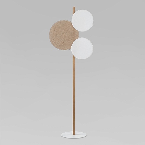 картинка TK Lighting Напольный светильник с тканевым рассеивателем 5960 Pulse